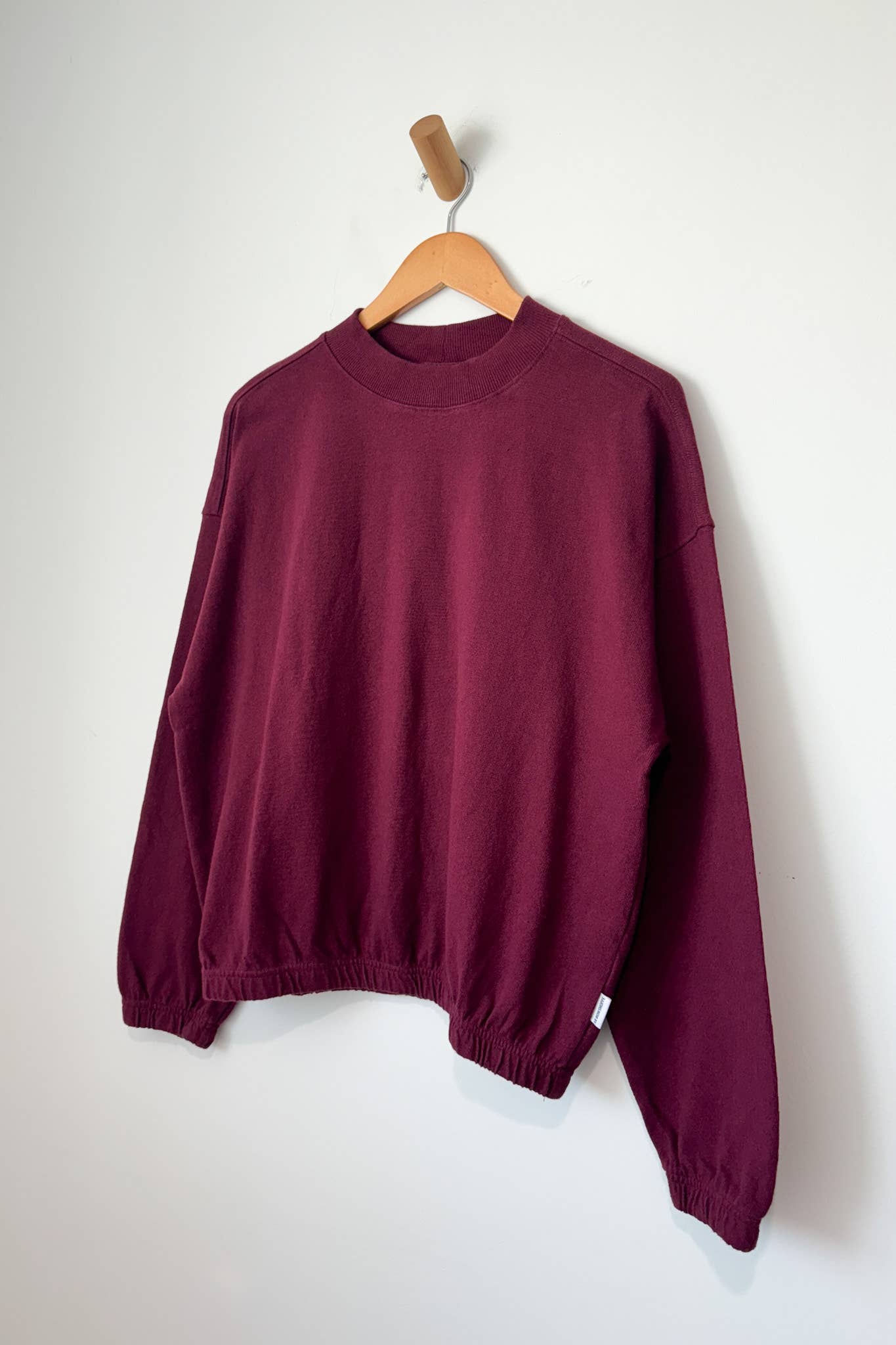 Daisy Long Sleeve Top Carbernet