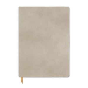 Vegan Suede Flex Cover Undated Planner | Mushroom