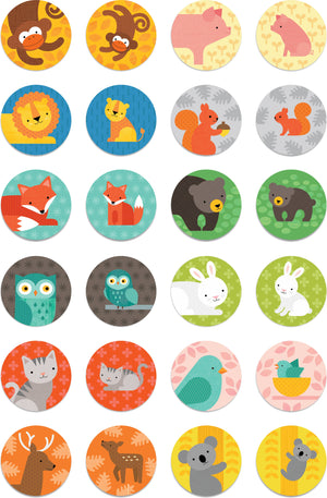 Animals + Babies Matching Game