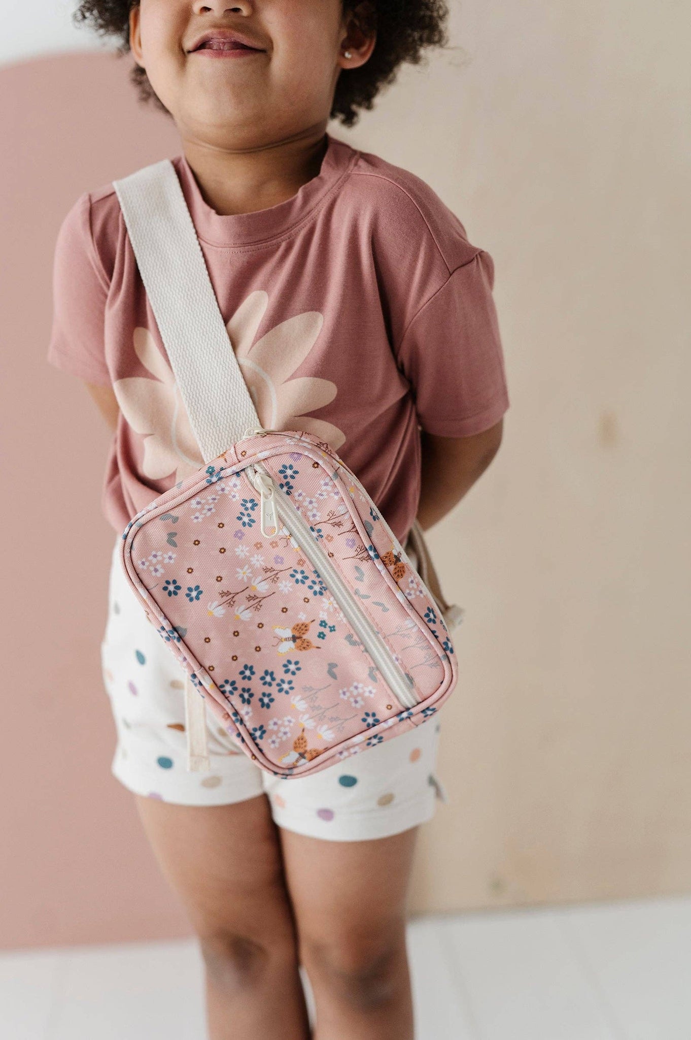 Girl's Mini Belt Bag | Butterfly Garden