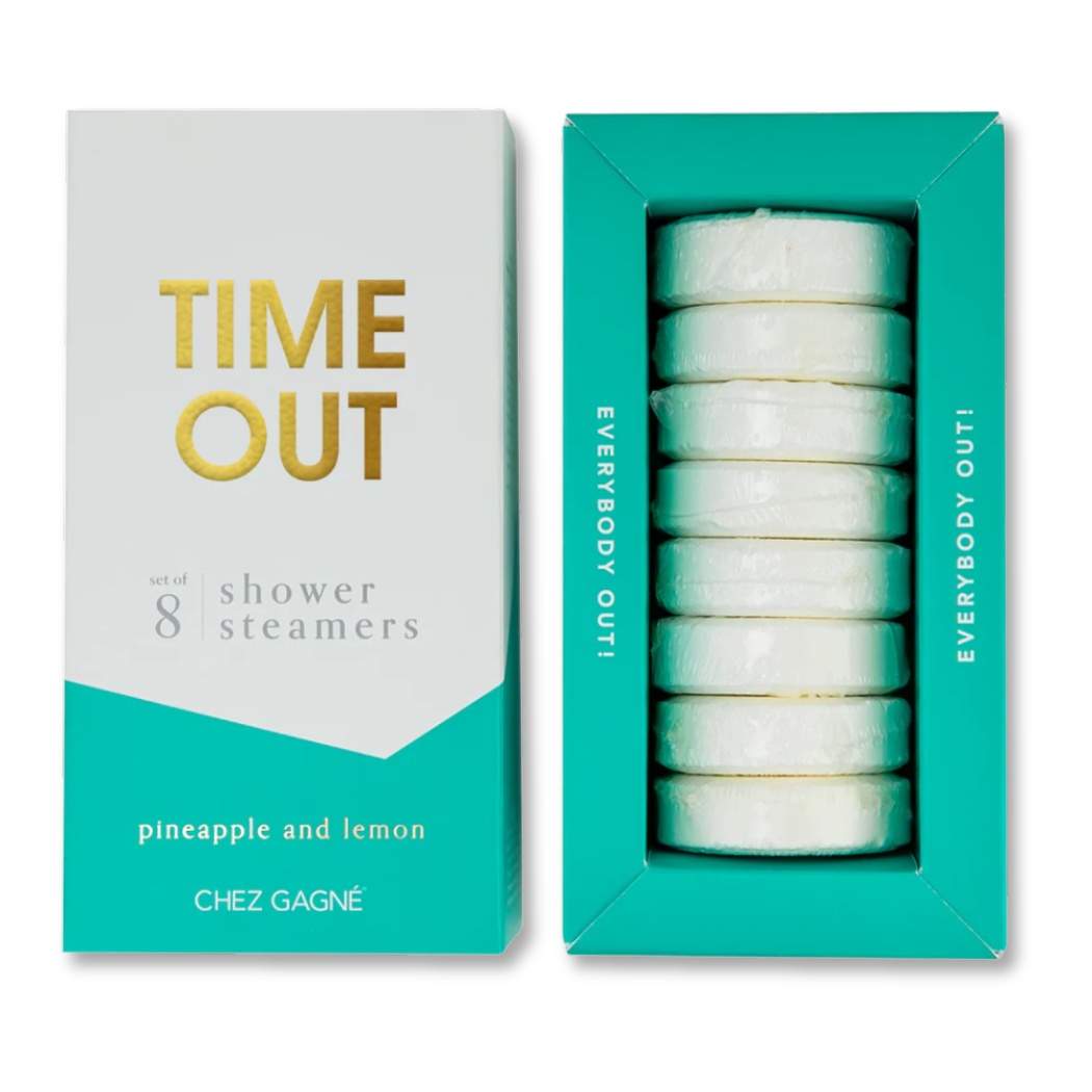 Time Out Shower Steamers - Pineapple Lemon - Set of 8 Tabs