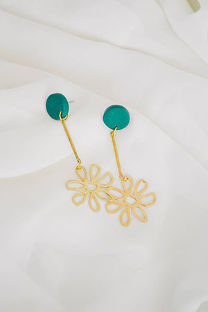 Mini Flora Drop Earrings