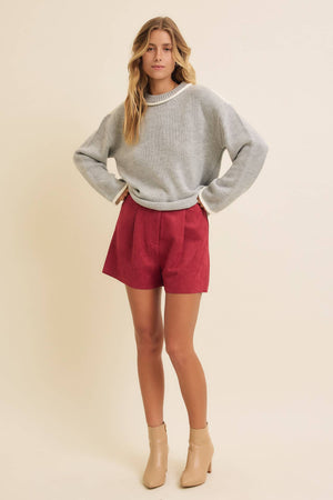 Ruby Suede Shorts