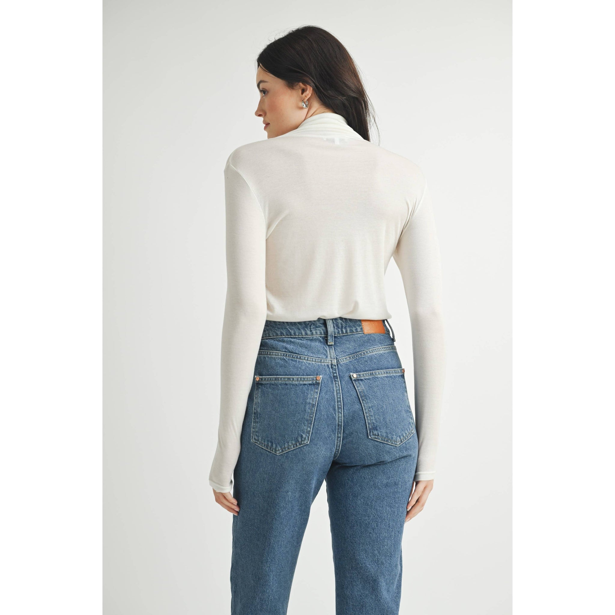 Benson Turtleneck Ivory