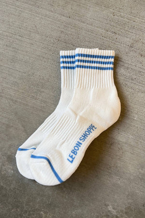 Girlfriend Socks: Ivory