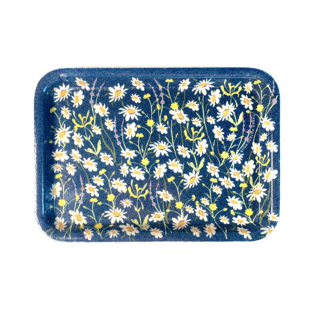 Small Trinket Tray - Daisy Garden