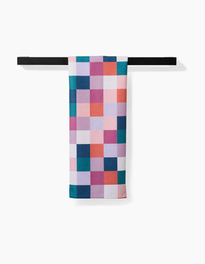 Fall Checkers Tea Towel