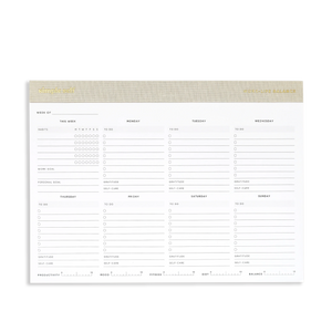 Work-Life Balance Planning Pad