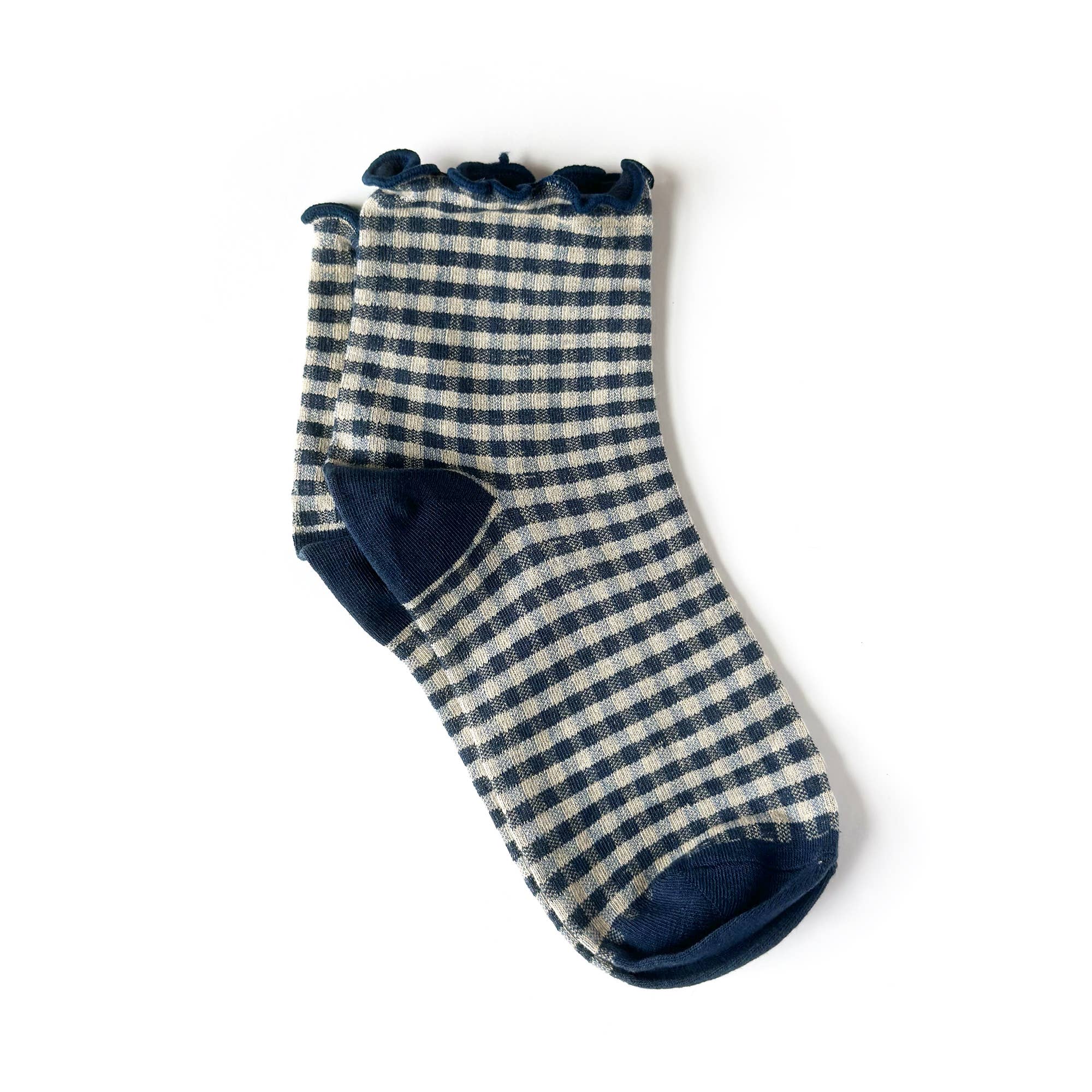 Reese Socks: Navy Blue