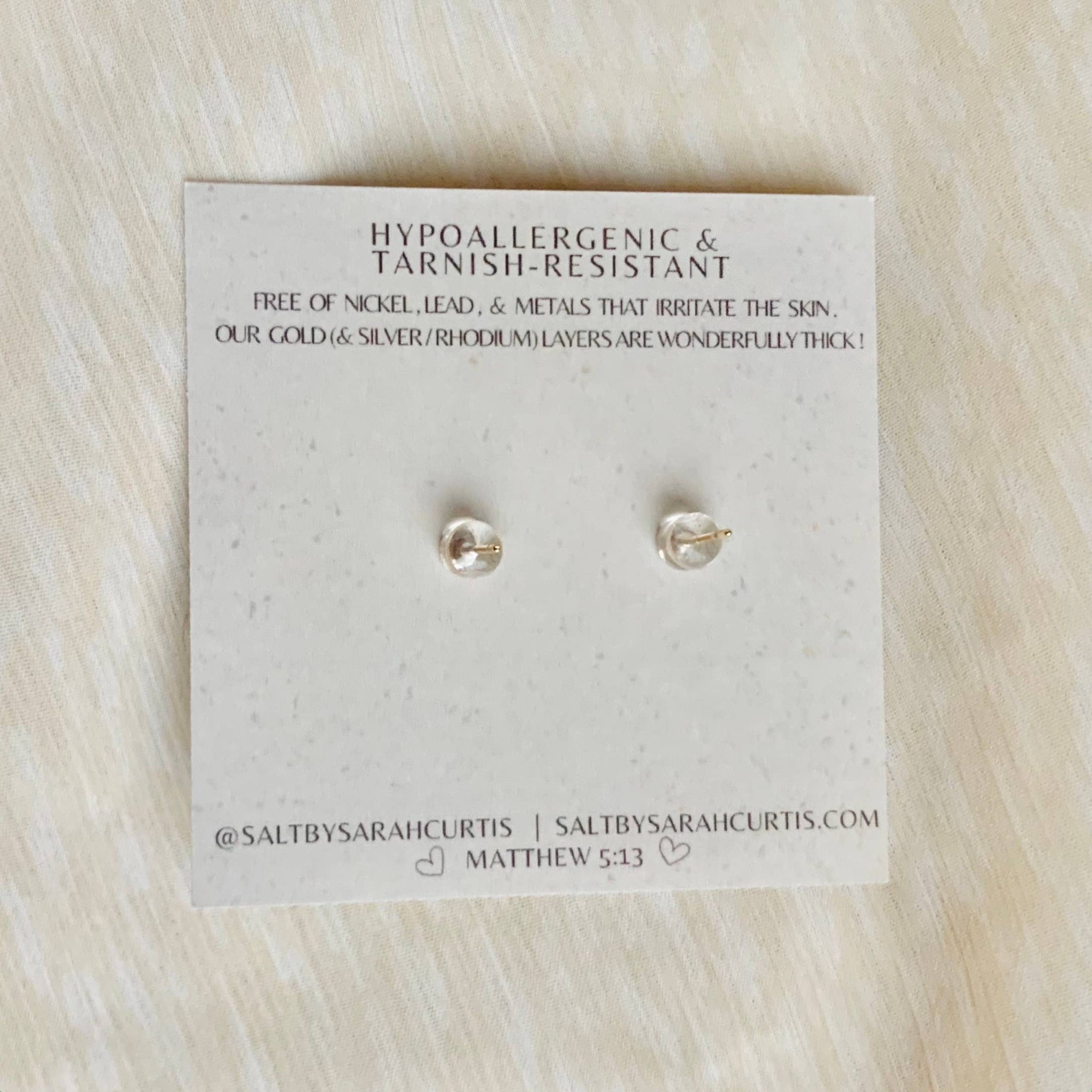 STAR & MOON STUDS | 18k gold