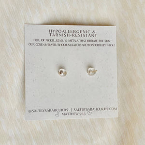 STAR & MOON STUDS | 18k gold