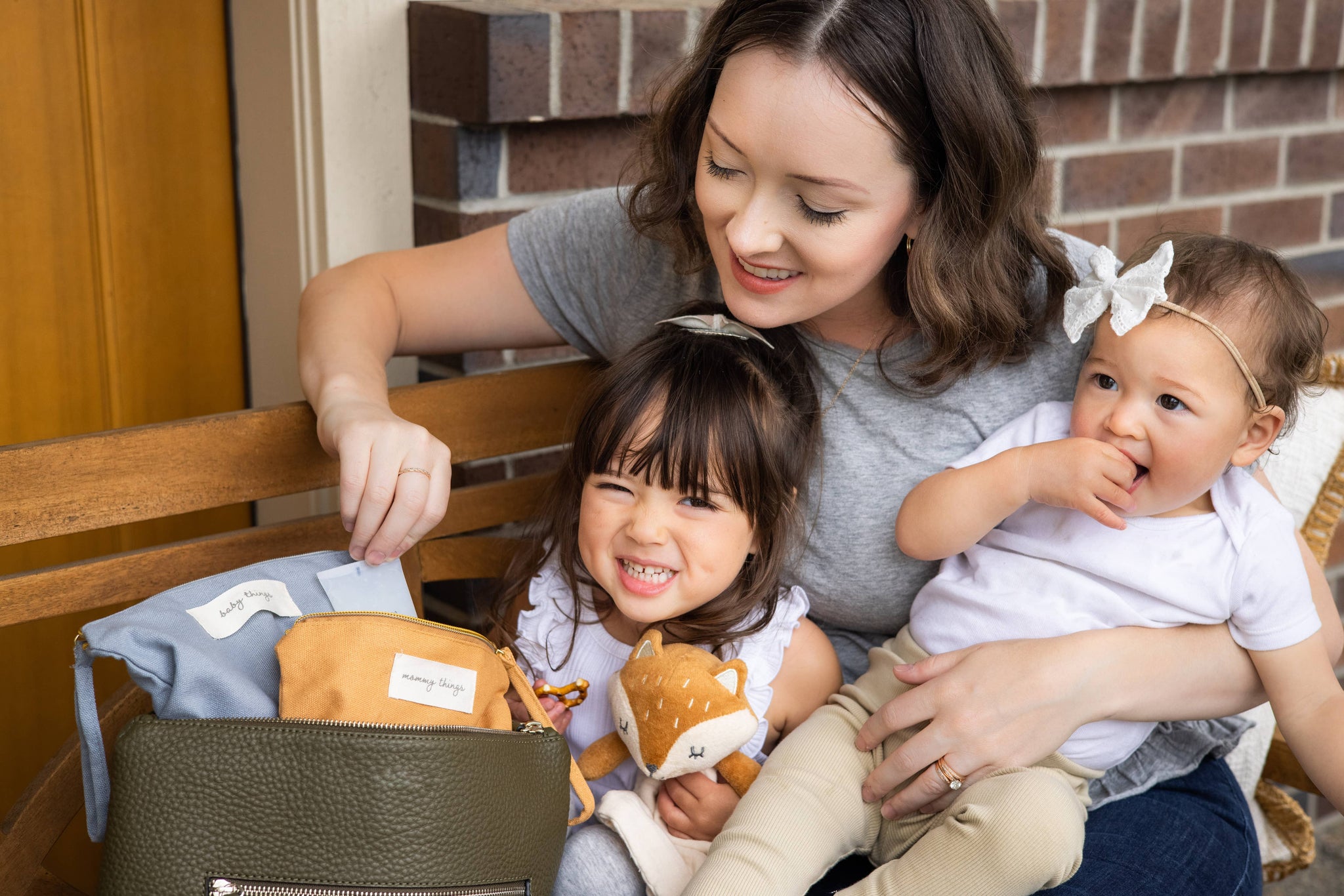 Mom Things & Baby Things Pouch Set