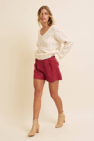 Ruby Suede Shorts