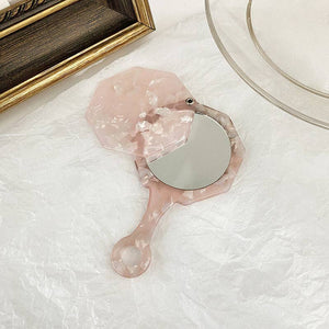 Acetate Compact Mirror Handhold