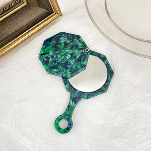 Acetate Compact Mirror Handhold