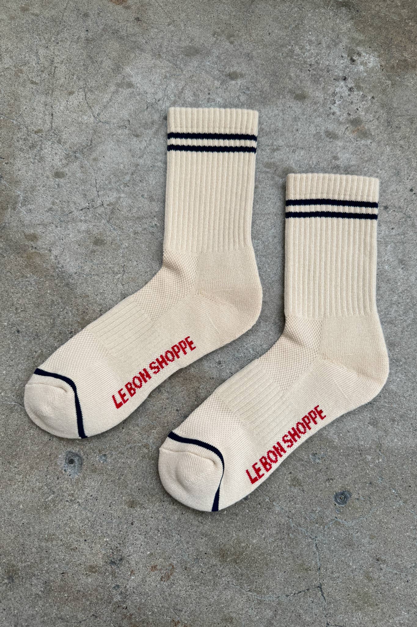 Boyfriend Socks Cashew