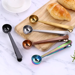 Coffee/Tea Spoon Scoop - Black