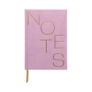 Suede Journals - Notes Lilac