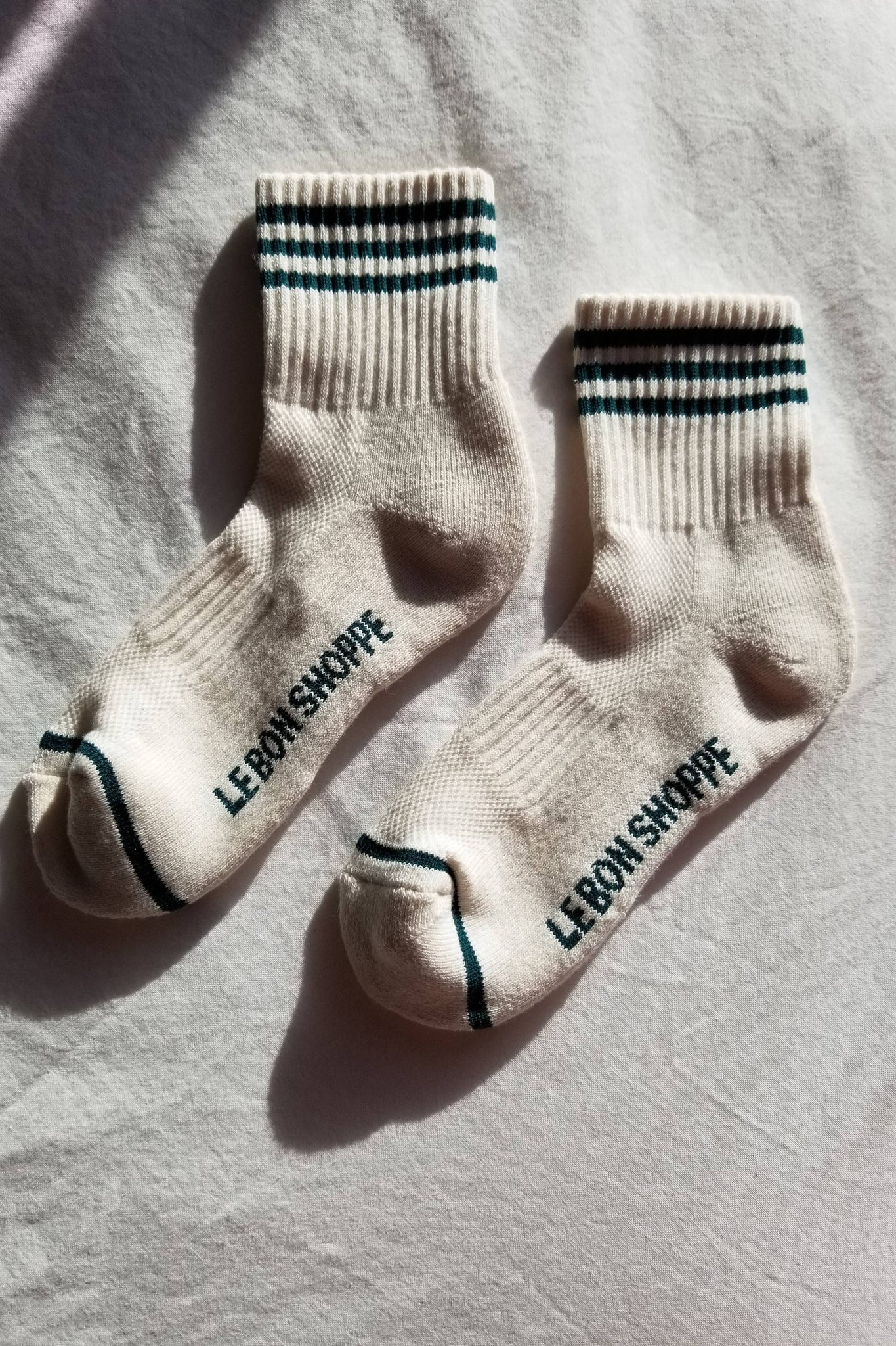 Girlfriend Socks: Ivory