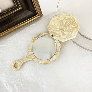 Acetate Compact Mirror Handhold