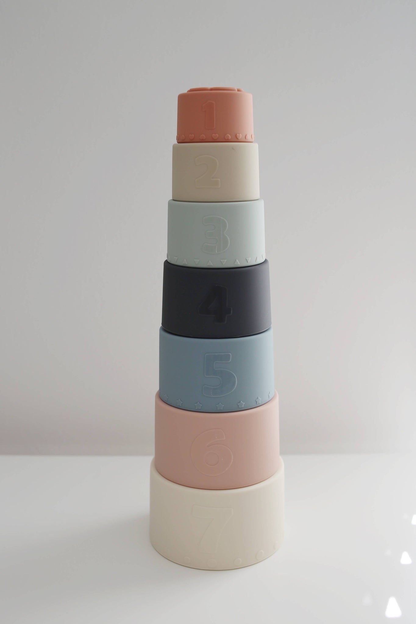 Classic Silicone Stacking Nesting Cups