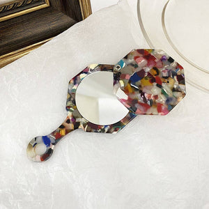 Acetate Compact Mirror Handhold