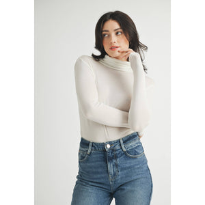 Benson Turtleneck Ivory