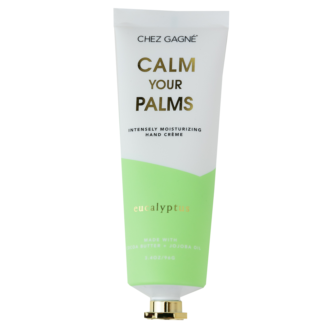 Calm Your Palms - Eucalyptus- Vegan Hand Crème - 3.4oz