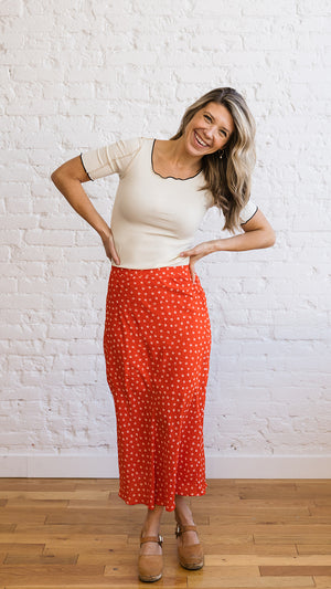 Dainty Floral Skirt