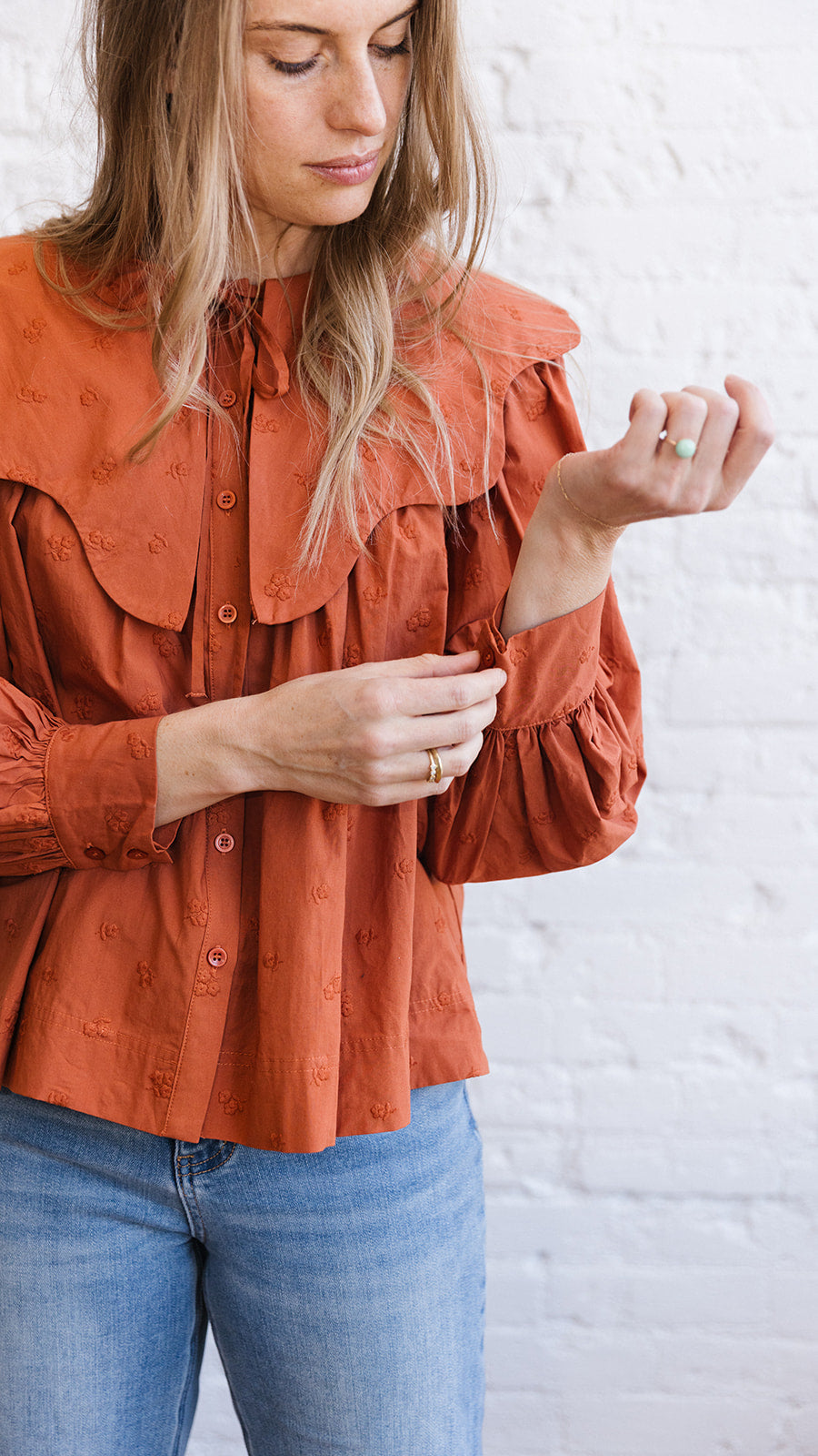 Darcy Terracotta Top