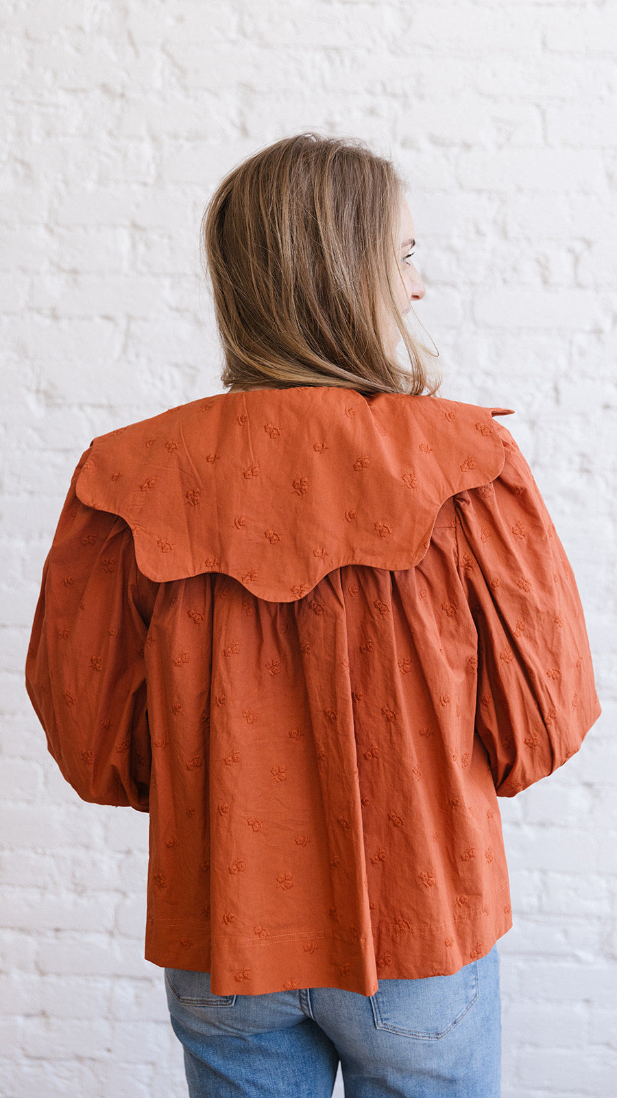 Darcy Terracotta Top