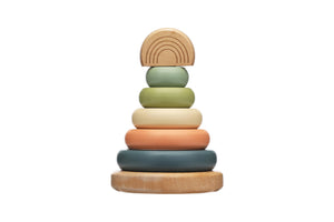 Wooden Stacking Rainbow