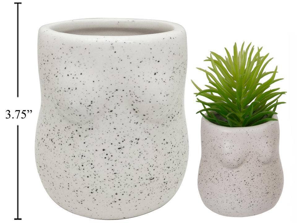 Dolomite Vase Matte White