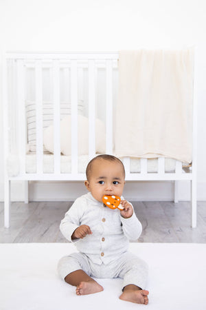 Mushroom Silicone Teether, BPA Free