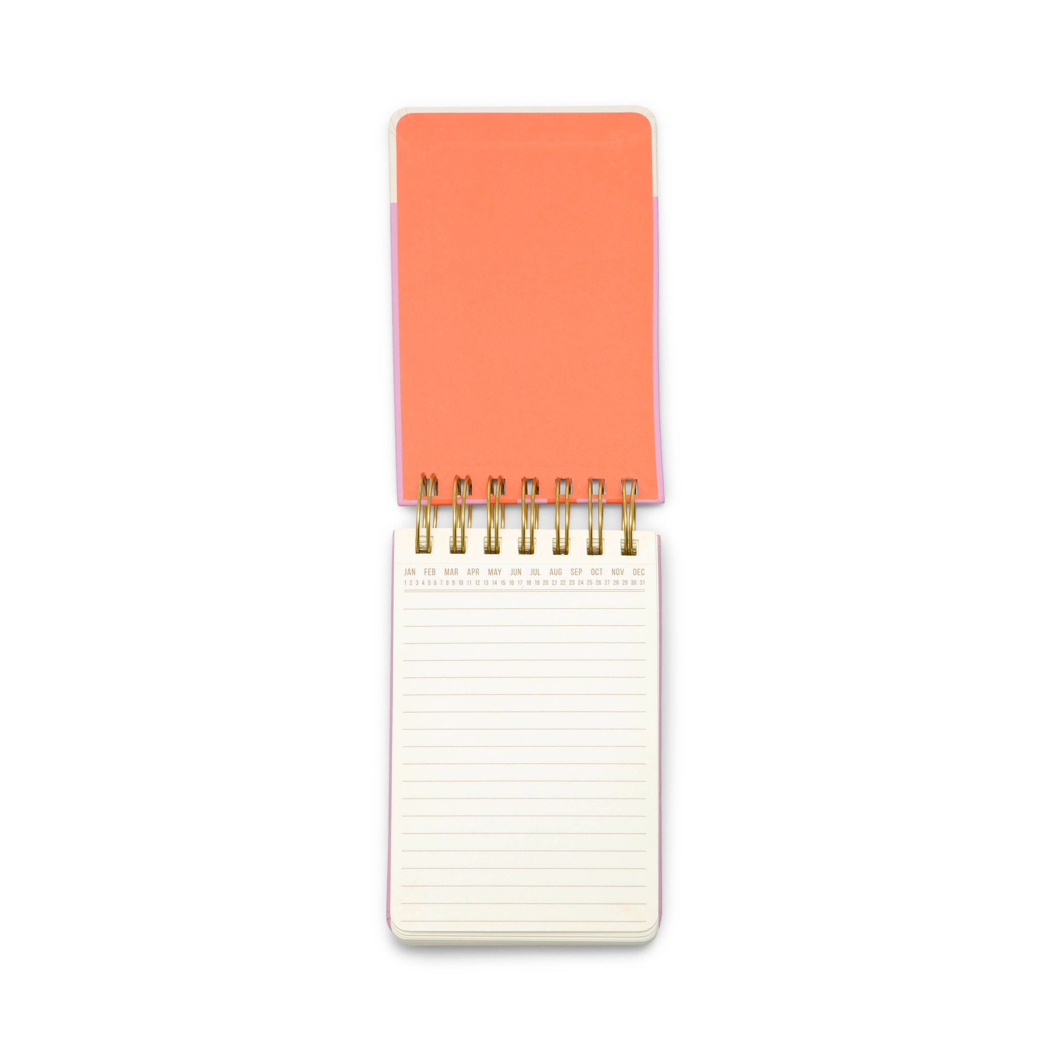 Twin Wire Notepad, 4" X 6" - Stripes