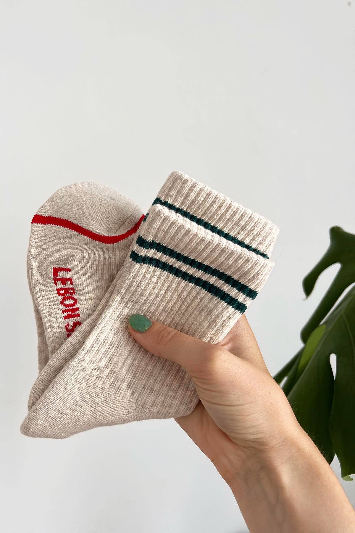 Boyfriend Socks Cashew