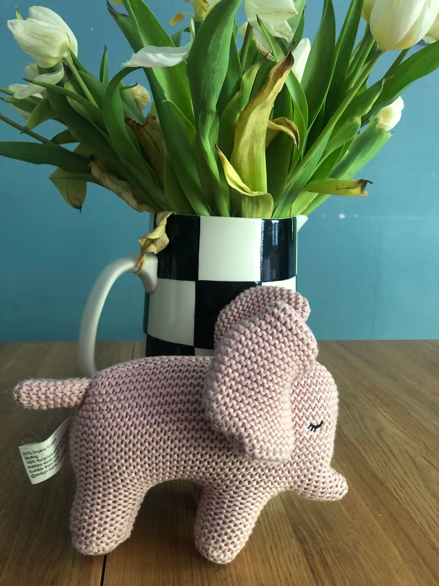 Knit Organic Baby Elephant