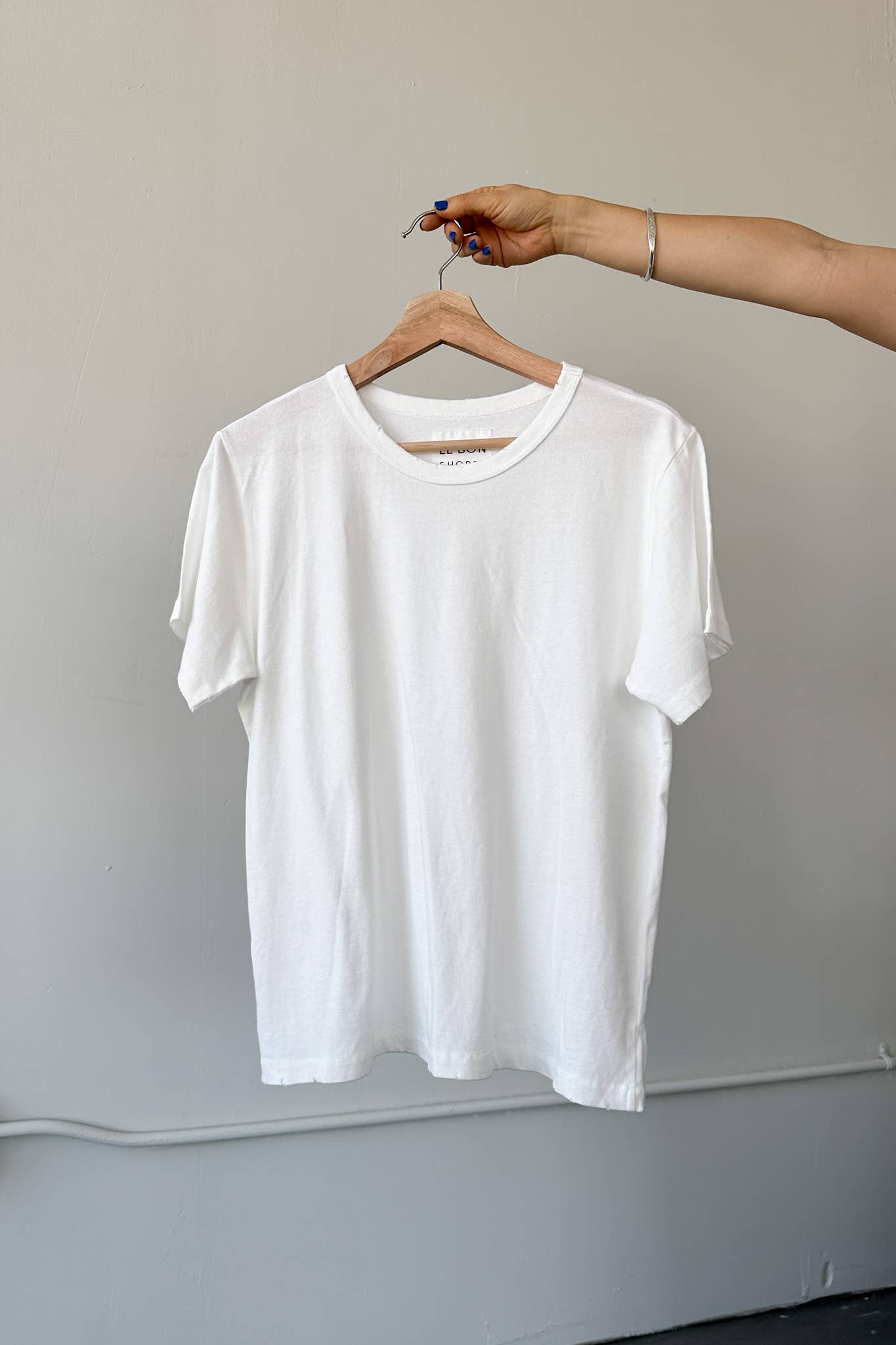 Organic Cotton Vintage Boy Tee White