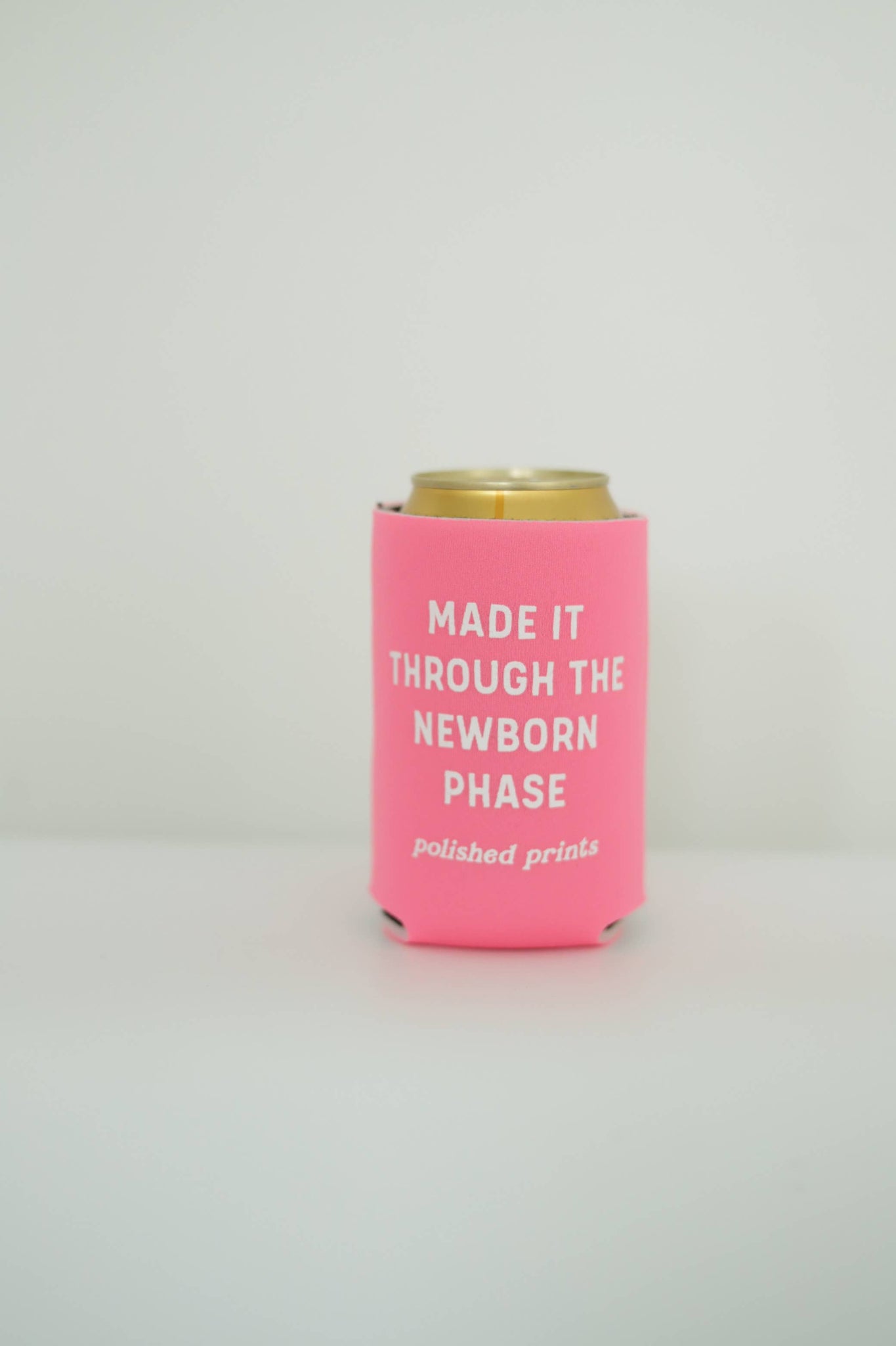 Made It Through Funny Collapsible Koozie, Regular Can Coozie