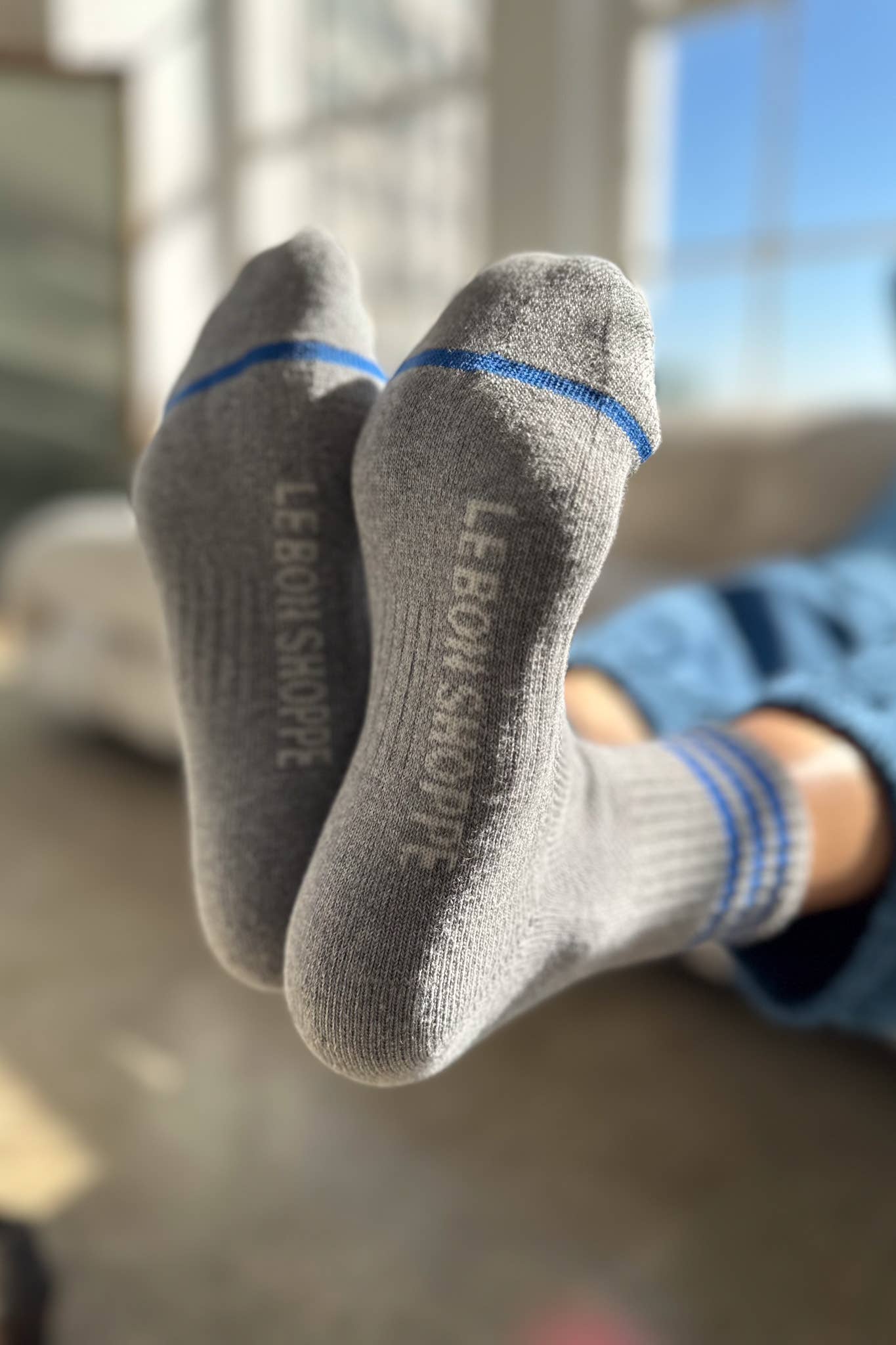 Girlfriend Socks: Grey