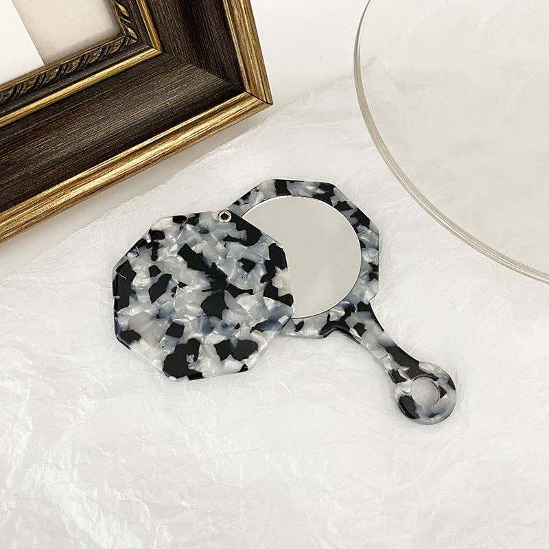 Acetate Compact Mirror Handhold