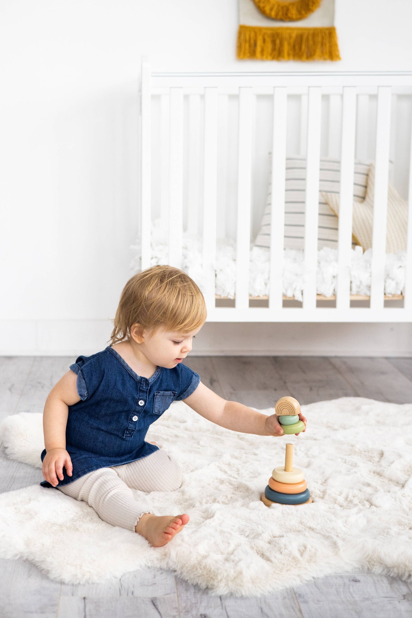 Wooden Stacking Rainbow