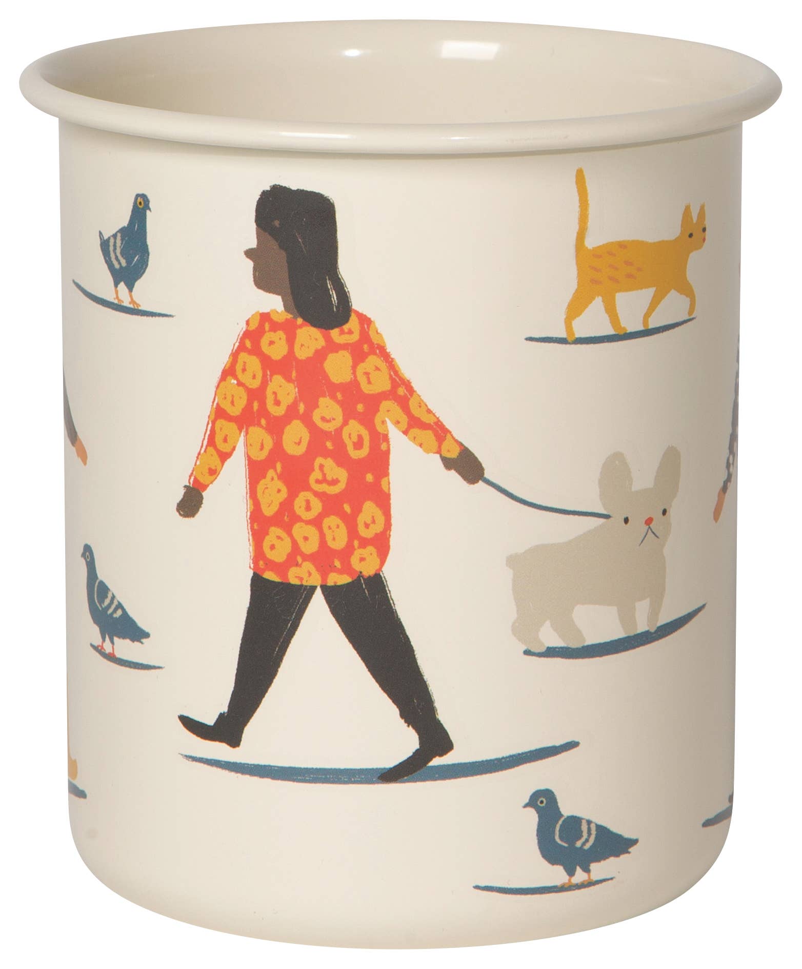 Danica Studio People Person Metal Pencil Cup, 3 x 4 inches