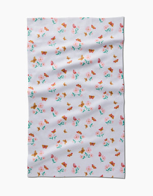 Butterfly Garden Kitchen Towel