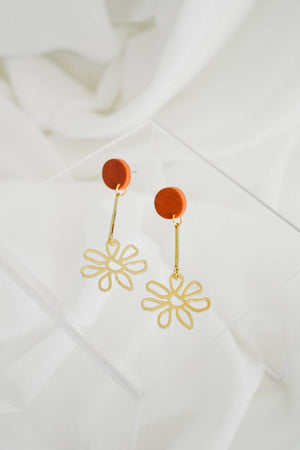 Mini Flora Drop Earrings