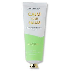 Calm Your Palms - Eucalyptus- Vegan Hand Crème - 3.4oz