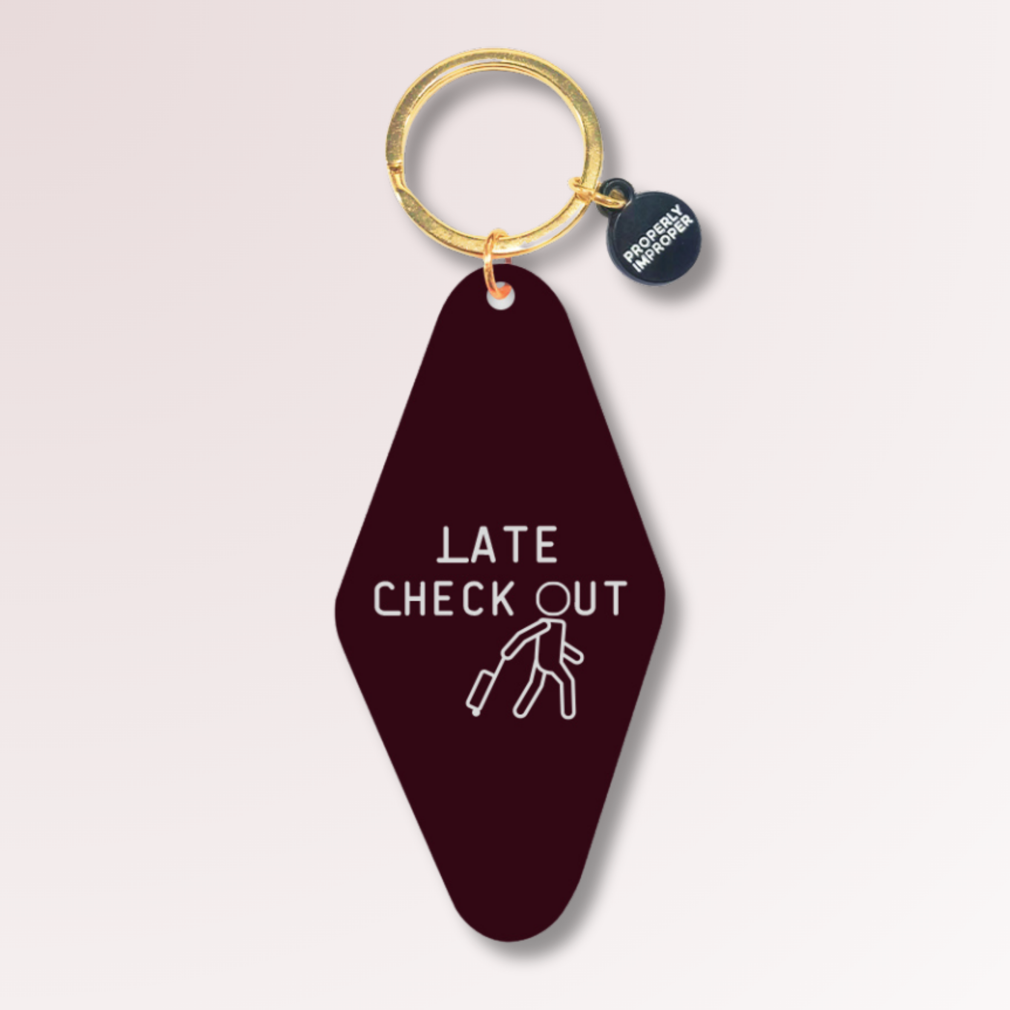 Late Check Out - Keychain 