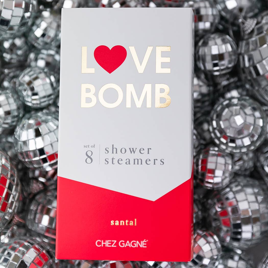 Love Bomb Shower Steamers - Santal - Set of 8 Tabs