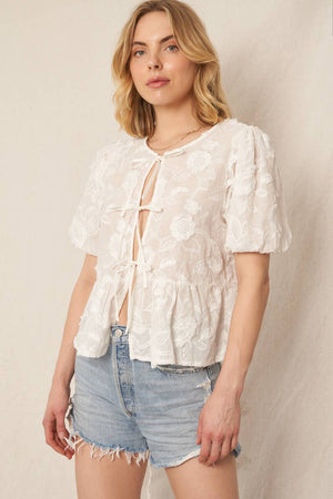 Penny Ribbon Top